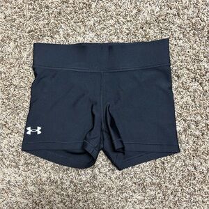 Under Armour Women's Black Spandex shorts